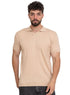 Beige F - Polo Neck Pullover - Khotwh
